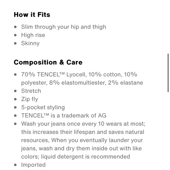 Levi’s 721 Skinny Jeans With Raw Hem Size 26 - Picture 7 of 7